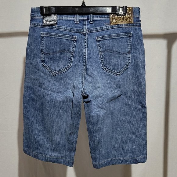 Jean shorts 5ive Jungle & Co men's vintage blue denim bermuda new old stock NWT - Picture 2 of 14